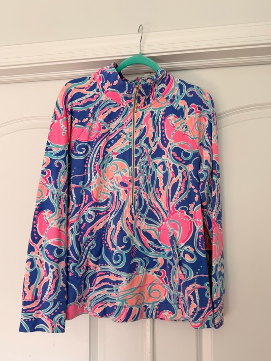 Lilly Pulitzer Sweaters - Lilly Pulitzer Jellies Be Jammin’ Popover Large